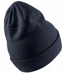 Спортивна шапка Nike Beanie Metal Swoosh Obsidian/Metallic Silver