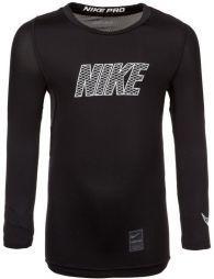 Тенісна футболка дитяча Nike Pro LS Comp Top black Тенісна футболка дитяча Nike Pro LS Comp Top black