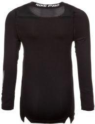 Тенісна футболка дитяча Nike Pro LS Comp Top black Тенісна футболка дитяча Nike Pro LS Comp Top black