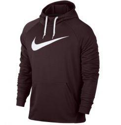 Реглан чоловічий Nike Dry Swoosh Hoodie burgundy crush/white