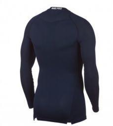 Термофутболка чоловіча Nike Pro LS Comp Top obisidian/white