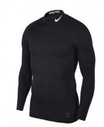 Термофутболка чоловіча Nike Pro Top Compression Mock black/dark grey 