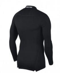 Термофутболка чоловіча Nike Pro Top Compression Mock black/dark grey 