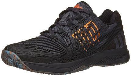Тенісні кросівки чоловічі Wilson Kaos 2.0 ebony/black/shocking orange