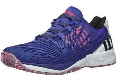 Тенісні кросівки чоловічі Wilson Kaos 2.0 dazzling blue/white/neon red