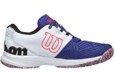Тенісні кросівки чоловічі Wilson Kaos 2.0 dazzling blue/white/neon red