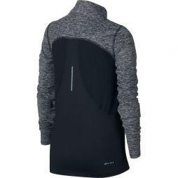 Тенісна футболка дитяча Nike Element Half-Zip Running Top black Тенісна футболка дитяча Nike Element Half-Zip Running Top black