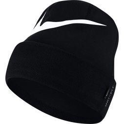 Спортивна шапка Nike Swoosh Cuffed Beanie black/white