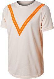 Тенісна футболка дитяча Nike Court RF Tee NY guava ice Тенісна футболка дитяча Nike Court RF Tee NY guava ice