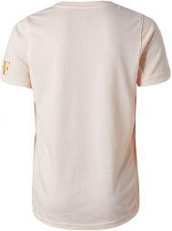 Тенісна футболка дитяча Nike Court RF Tee NY guava ice Тенісна футболка дитяча Nike Court RF Tee NY guava ice