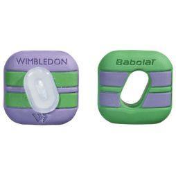 Виброгаситель Babolat Custom Damp2 Wimbledon X2 purple/green