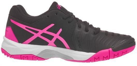 Детские теннисные кроссовки Asics Gel-Resolution 7 GS black/hot pink/silver Детские теннисные кроссовки Asics Gel-Resolution 7 GS black/hot pink/silver