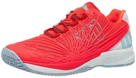 Тенісні кросівки жіночі Wilson Kaos 2.0 fiery coral/white/blue curacao Тенісні кросівки жіночі Wilson Kaos 2.0 fiery coral/white/blue curacao