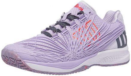 Тенісні кросівки жіночі Wilson Kaos 2.0 pastel lilac/white/fiery coral Тенісні кросівки жіночі Wilson Kaos 2.0 pastel lilac/white/fiery coral