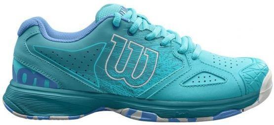 Тенісні кросівки жіночі Wilson Kaos Devo blue curacao/bluebird/silver lake blue Тенісні кросівки жіночі Wilson Kaos Devo blue curacao/bluebird/silver lake blue