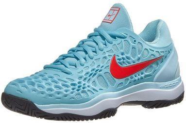 Тенісні кросівки жіночі Nike WMNS Air Zoom Cage 3 HC still blue/bright crimson Тенісні кросівки жіночі Nike WMNS Air Zoom Cage 3 HC still blue/bright crimson