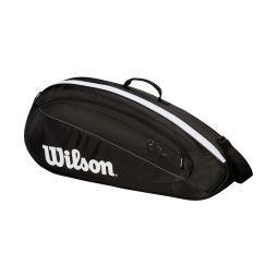Теннисная сумка Wilson Fed  Team 3 Pk Bag black/white