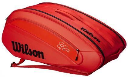 Теннисная сумка Wilson Federer DNA 12 Pk Bag infrared