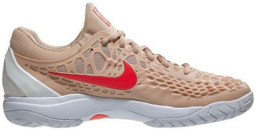 Тенісні кросівки чоловічі Nike Air Zoom Cage 3 HC bio beige/bright crimson Тенісні кросівки чоловічі Nike Air Zoom Cage 3 HC bio beige/bright crimson
