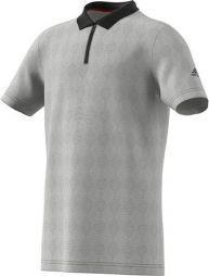 Тенісна футболка дитяча Adidas Barricade Polo grey/black поло Тенісна футболка дитяча Adidas Barricade Polo grey/black поло