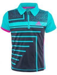 Тенісна футболка дитяча Adidas Seasonal Polo hi-res aqua поло Тенісна футболка дитяча Adidas Seasonal Polo hi-res aqua поло
