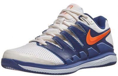 Дитячі тенісні кросівки Nike Air Zoom Cage 3 HC JR white/orange peel Дитячі тенісні кросівки Nike Air Zoom Cage 3 HC JR white/orange peel