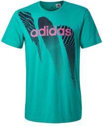Тенісна футболка чоловіча Adidas Seasonal Tee M hi-res aqua