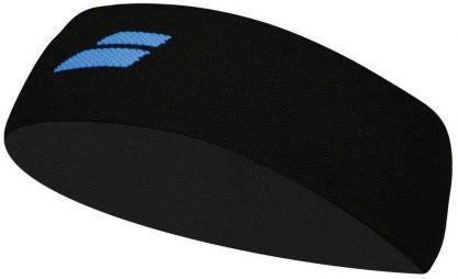 Повязка на голову Babolat Logo Headband black/diva blue