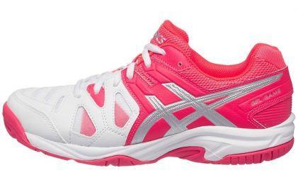 Детские теннисные кроссовки Asics Gel Game 5 GS White/Pink/Silver Детские теннисные кроссовки Asics Gel Game 5 GS White/Pink/Silver