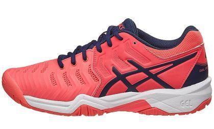 Детские теннисные кроссовки Asics Gel-Resolution 7 GS diva pink/indigo blue/white Детские теннисные кроссовки Asics Gel-Resolution 7 GS diva pink/indigo blue/white