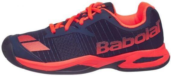 Детские теннисные кроссовки Babolat Jet All Court Junior blue/red Детские теннисные кроссовки Babolat Jet All Court Junior blue/red