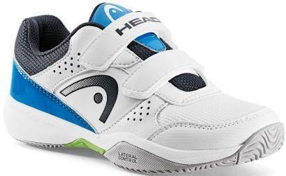 Дитячі тенісні кросівки Head Nzzzo Velcro Kids white/blue Дитячі тенісні кросівки Head Nzzzo Velcro Kids white/blue