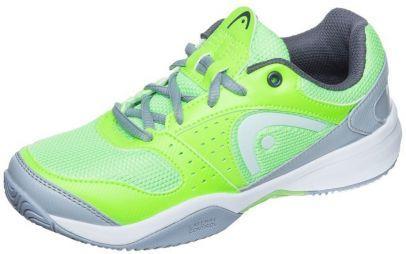 Дитячі тенісні кросівки Head Sprint Evo Junior neon green/grey Дитячі тенісні кросівки Head Sprint Evo Junior neon green/grey