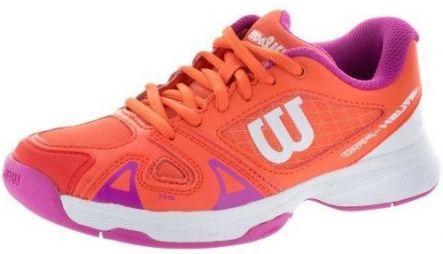 Дитячі тенісні кросівки Wilson Rush Pro 2.5 Junior nasturtium/white/rose violet