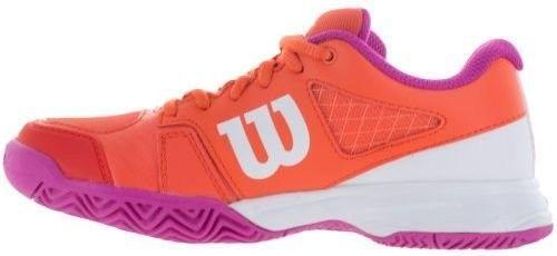 Дитячі тенісні кросівки Wilson Rush Pro 2.5 Junior nasturtium/white/rose violet