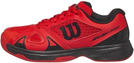 Дитячі тенічні кросівки Wilson Rush Pro 2.5 Junior wilson red/black/wilson red