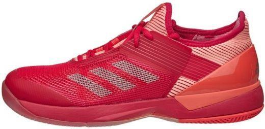 Тенісні кросівки жіночі Adidas Adizero Ubersonic 3 W energy pink/vapour grey metalic/easy coral Тенісні кросівки жіночі Adidas Adizero Ubersonic 3 W energy pink/vapour grey metalic/easy coral
