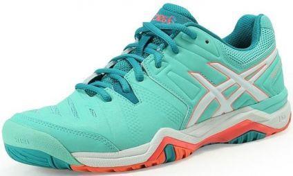Теннисные кроссовки женские Asics Gel-Challenger 10 cockatoo/white/flash coral Теннисные кроссовки женские Asics Gel-Challenger 10 cockatoo/white/flash coral