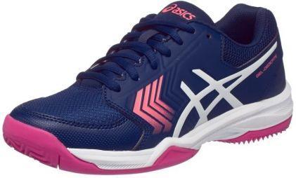 Теннисные кроссовки женские Asics Gel-Dedicate 5 ГРУНТ indigo blue/white/diva pink Теннисные кроссовки женские Asics Gel-Dedicate 5 ГРУНТ indigo blue/white/diva pink