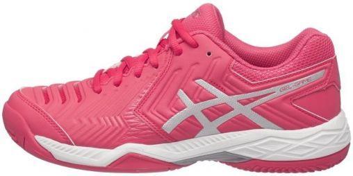 Теннисные кроссовки женские Asics Gel-Game 6 ГРУНТ rouge red/silver/white Теннисные кроссовки женские Asics Gel-Game 6 ГРУНТ rouge red/silver/white
