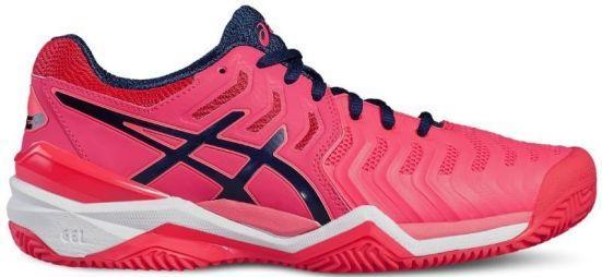 Теннисные кроссовки женские Asics Gel-Resolution 7 ГРУНТ diva pink/indigo blue/white Теннисные кроссовки женские Asics Gel-Resolution 7 ГРУНТ diva pink/indigo blue/white
