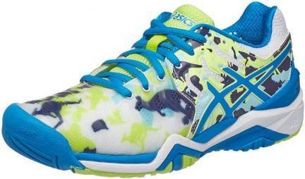 Теннисные кроссовки женские Asics Gel-Resolution 7 L.E. Melbourne white/diva blue/pistachio Теннисные кроссовки женские Asics Gel-Resolution 7 L.E. Melbourne white/diva blue/pistachio