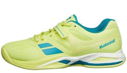 Теннисные кроссовки женские Babolat Propulse ГРУНТ yellow Теннисные кроссовки женские Babolat Propulse ГРУНТ yellow