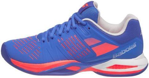 Теннисные кроссовки женские Babolat Propulse Team All Court Woman blue/fluo pink Теннисные кроссовки женские Babolat Propulse Team All Court Woman blue/fluo pink