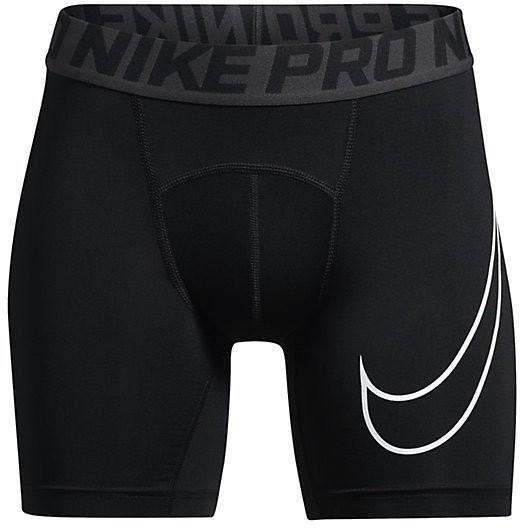Теннисные термошорты Nike Cool Comp Short YTH black/anthracite/white термо