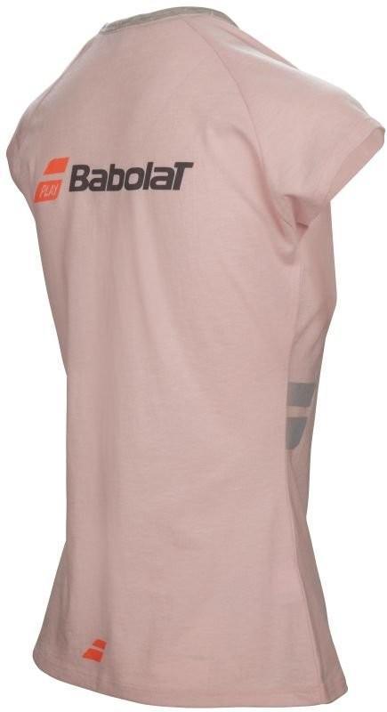 Теннисная футболка женская Babolat Core Tee Women light pink