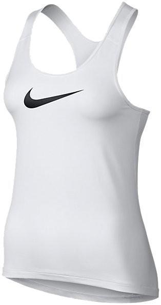 Теннисная майка женская Nike Pro Cool Tank white/black