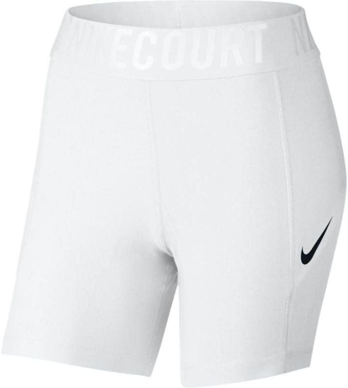 Теннисные шорты женские Nike Court Power Short BL 5 white/black