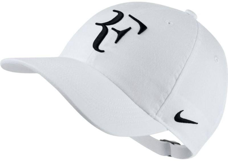 Теннисная кепка Nike RF U Aerobill H86 Cap white/black