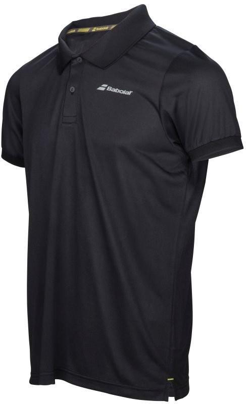 Теннисная футболка мужская Babolat Core Club Polo Men black поло